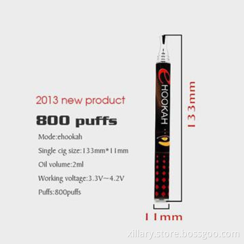 New arrival big vapor cheap ego kit electronic hookah e cigarettes
